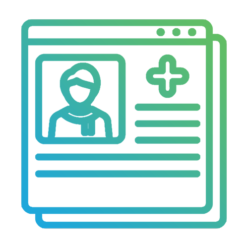 Patient Portal icon for Hospital Management System